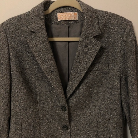 Pendleton vintage 100% wool blazer - Picture 3 of 6